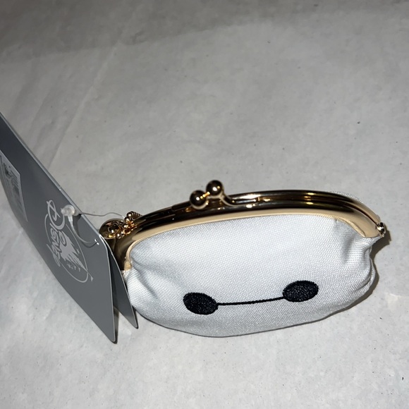 New!! Disney Sakura Big Hero Baymax Mini Coin Purse Cherry...